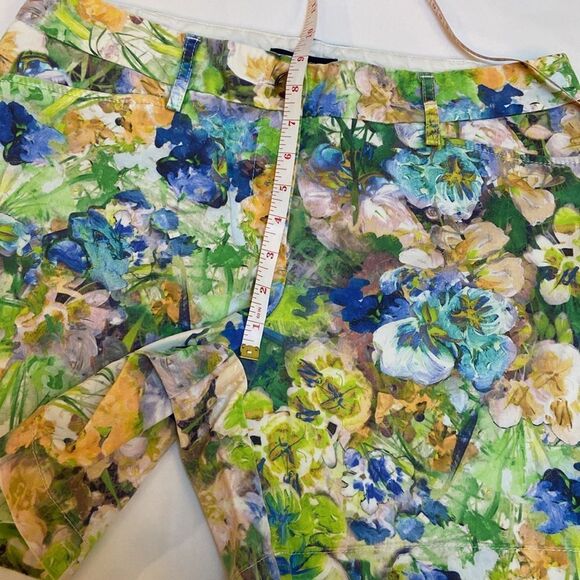 Lands' End Floral Mid Rise Women's Shorts - Picture 8 of 10